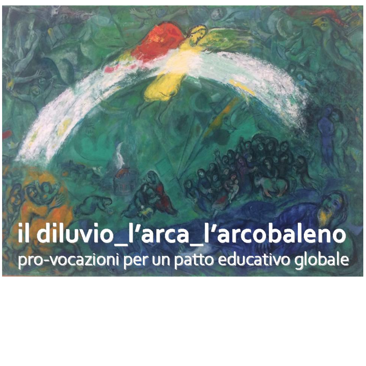 Il diluvio, l'arca, l'arcobaleno